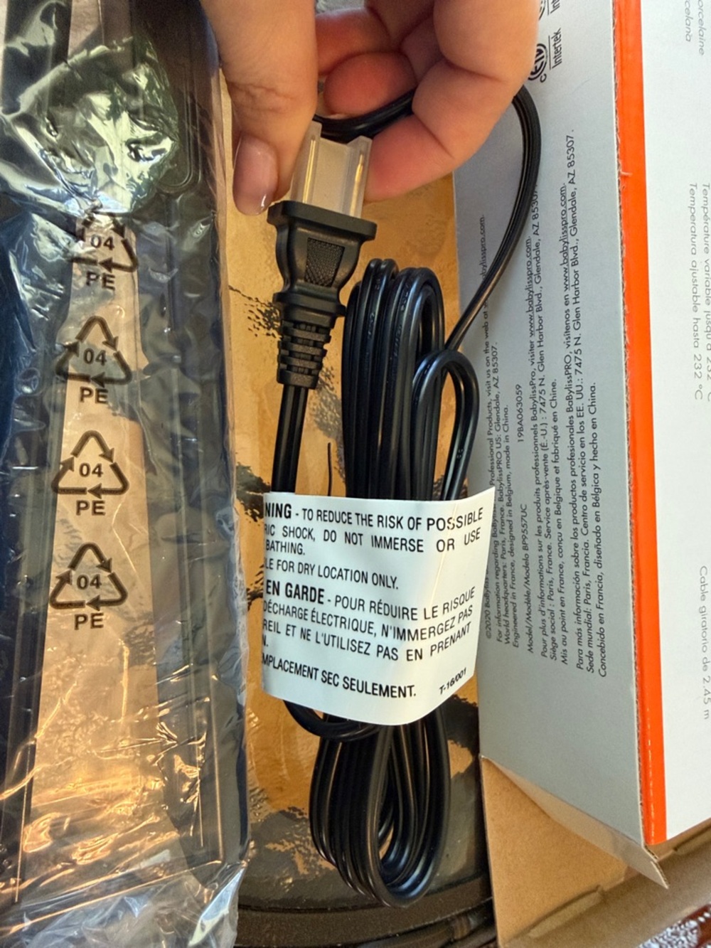 BaByliss Pro Black Porcelain Ceramic Hair Straightener - Picture 9 of 12